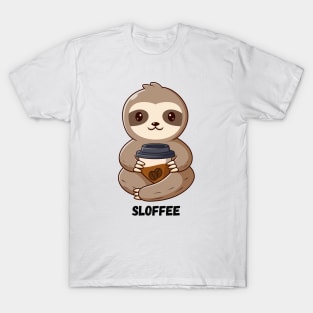 Sloffee Sloth T-Shirt